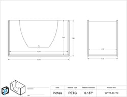 Poltex X60, 34770 Wypall Dispenser Wall Mount | Buy Online | Poltex | Fisher Scientific