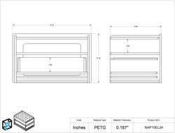 Poltex NAP10 Purification Rack - 24 Position 5.5 x 8.3 x 5 in. | Buy Online | Poltex | Fisher Scientific