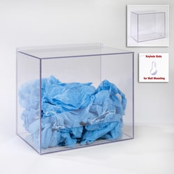 Poltex&nbsp;Bulk PPE Dispenser - Bump, Wall Mount