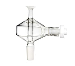 Glass Expansion Twister spray chamber with B14 drain with Helix CT (Shimadzu)