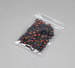 GENTECH SOLUTIONS LLC 9mm Black Open Top Screw Thread Cap, Bonded 0.040