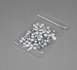 GENTECH SOLUTIONS LLC 11mm Silver Aluminum Crimp Seal, .020