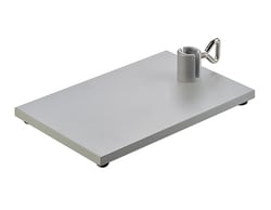 Usbeck Laborgeraete&trade;&nbsp;Retort Stand Base with Flange and Slot