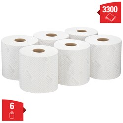 Kimberly-Clark WypAll L20 General Clean Cleaning and Maintenance Wiping Paper, 2 Ply Centrefeed Rolls, 6 Rolls x 550 Paper Wipers (3,300 Total) White | Buy Online | Kimberly-Clark&trade; | Fisher Scientific