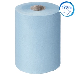 Kimberly-Clark Scott Essential Slimroll Rolled 1 Ply Paper Hand Towels, 6 Rolls Blue | Buy Online | Kimberly-Clark&trade; | Fisher Scientific