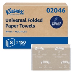 Kleenex&trade;&nbsp;Universal Multifold Paper Towels, Bulk