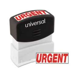 Enterprise Technology Solutions&nbsp;Message Stamp, Urgent, Pre-Inked One-Color, Red