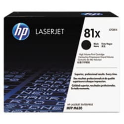 Enterprise Technology Solutions HP 81x, (cf281x) High-Yield Black Original Laserjet Toner Cartridge