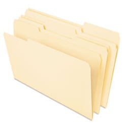 Enterprise Technology Solutions Deluxe Heavyweight File Folders, 1/3-Cut