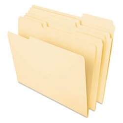 Enterprise Technology Solutions Deluxe Heavyweight File Folders, 1/3-Cut