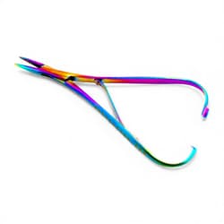 Surgical Design&trade;&nbsp;Mathieu Needle Holder With Multicolor Titanium Coating