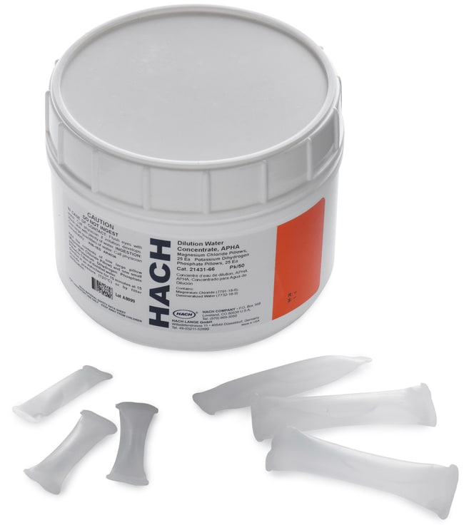 Hach Company Buffered Dilution Water Pillows, pk/25, Quantity Pack of
