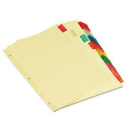 Enterprise Technology Solutions Insertable Tab Index, 8-Tab, 11 x 8.5,