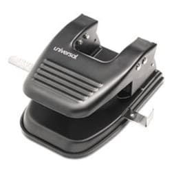 Enterprise Technology Solutions 30-Sheet Two-Hole Punch, 9/32" Holes, Black,
