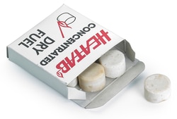 Hach Company Heatab Dry Fuel Tablet Replacements, pk/21