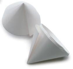 Hach Company SA Filter, Cone, Diameter 110 mm, Soil Analysis Grade, 500/pk,