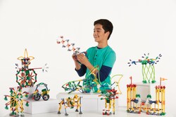 K'NEX Power Play 50 Model Motorized Building Set Educational Toy:Education