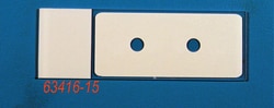 Electron Microscopy Sciences Hydrophobic PTFE Printed Microscope Slide 2 Round Wells, 15 mm