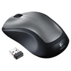Enterprise Technology Solutions&nbsp;M310 Wireless Mouse, 2.4 Ghz Frequency/30 Ft Wireless Range, Left/right Hand Use, Silver/black
