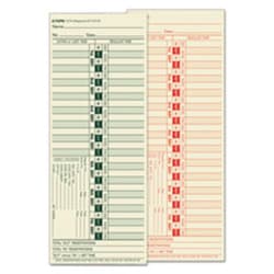 Enterprise Technology Solutions TIME CLOCK CARDS REPLACEMENT