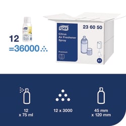 Tork Air Freshener Spray Refill for A1 System Citrus | Buy Online | Tork | Fisher Scientific