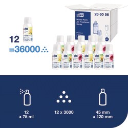 Tork Air Freshener Spray Refill for A1 System Variety Pack | Buy Online | Tork | Fisher Scientific