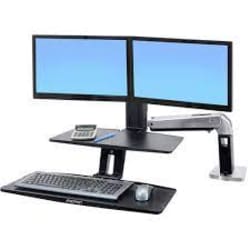 Enterprise Technology Solutions Ergotron WorkFit-A Dual Workstation with