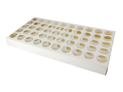 Caplugs™ Evergreen 50-Position Paperboard Trays