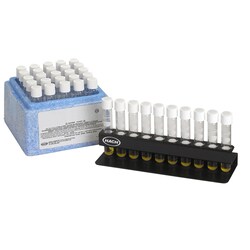 Hach Company COD Digestion Vials, Ultra Low Range, 1 to 40 mg/L COD, pk/25,