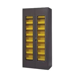 Medicus Health&nbsp;Clearview Medical Supply Lockable Cabinet with 36 Storage Bins