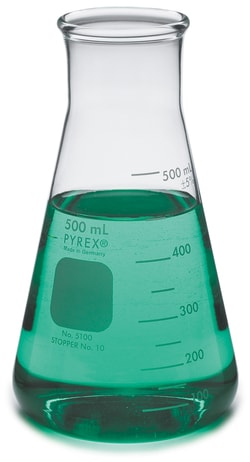 Hach Company Flask, Erlenmeyer, Wide Mouth, 125 mL, Subdivisions 50 mL