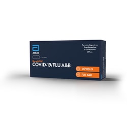 BinaxNOW™ Respiratory Test Kit Professional Use COVID-19/Flu A and B 25 Tests
