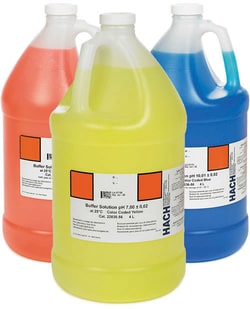 Hach Company Buffer Solution Kit, Color-coded, pH 4.01, pH 7.00 and pH