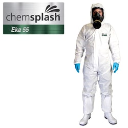 Chemsplash Eka 55 Disposable Coverall Type 5/6:Personal Protective Equipment:Safety