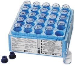 Hach Company Ozone AccuVac Ampules, MR, pk/25, Quantity: Pack of 25
