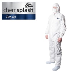 Chemsplash Pro 63 Coverall Type 5/6 Medium | Buy Online | Chemsplash | Fisher Scientific