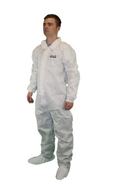 Chemsplash Pro 63 Type 5/6 Coverall with Collar Small | Buy Online | Chemsplash | Fisher Scientific