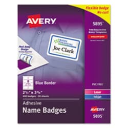 Enterprise Technology Solutions&nbsp;FLEXIBLE ADHESIVE NAME BADGE L