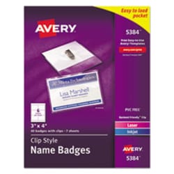 Enterprise Technology Solutions&nbsp;CLIP-STYLE NAME BADGE HOLDER W