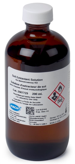 Hach Company Soil Extractant, 200 mL, Quantity: Each of 1