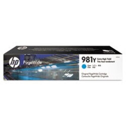 Enterprise Technology Solutions&nbsp;HP 981y, (l0r13a) Extra High-Yield Cyan Original Pagewide Cartridge