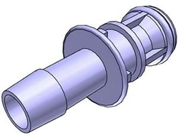 Foxx Life Sciences CPC MPC Connector Coupling Insert (Male) MPC22004T03M