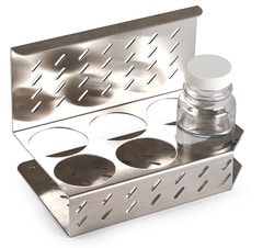 Hach Company&nbsp;P/A Bottle Rack, Stainless Steel