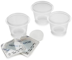 Hach Company&nbsp;Microfil Funnel & Filter, 100 mL, 0.45 µm 47 mm White Gridded (Millipore)