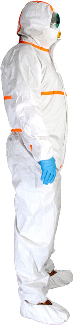 Chemsplash Pro+4 Type 456 Coverall Taped Large | Buy Online | Chemsplash | Fisher Scientific