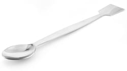 Foxx Life Sciences EZBio Stainless Steel Spoon-Spatula Polished with Steel