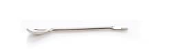 Foxx Life Sciences EZBio Stainless Steel Offset Spoon Polished with Steel Hanlde, 304 SS, 150mm, 5/PK