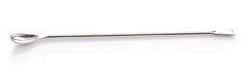 Foxx Life Sciences EZBio Stainless Steel Offset Spoon Polished with Steel Handle, 304 SS, 180mm, 5/PK