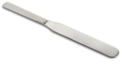 Foxx Life Sciences EZBio Stainless Steel Spatula Polished with Steel Handle, 304 SS, 150mm, 5/PK