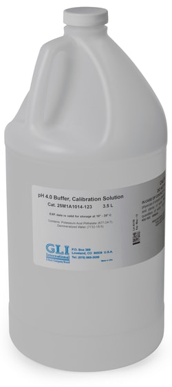 Hach Company&nbsp;GLI pH 4.0 Buffer, 3.5 L
